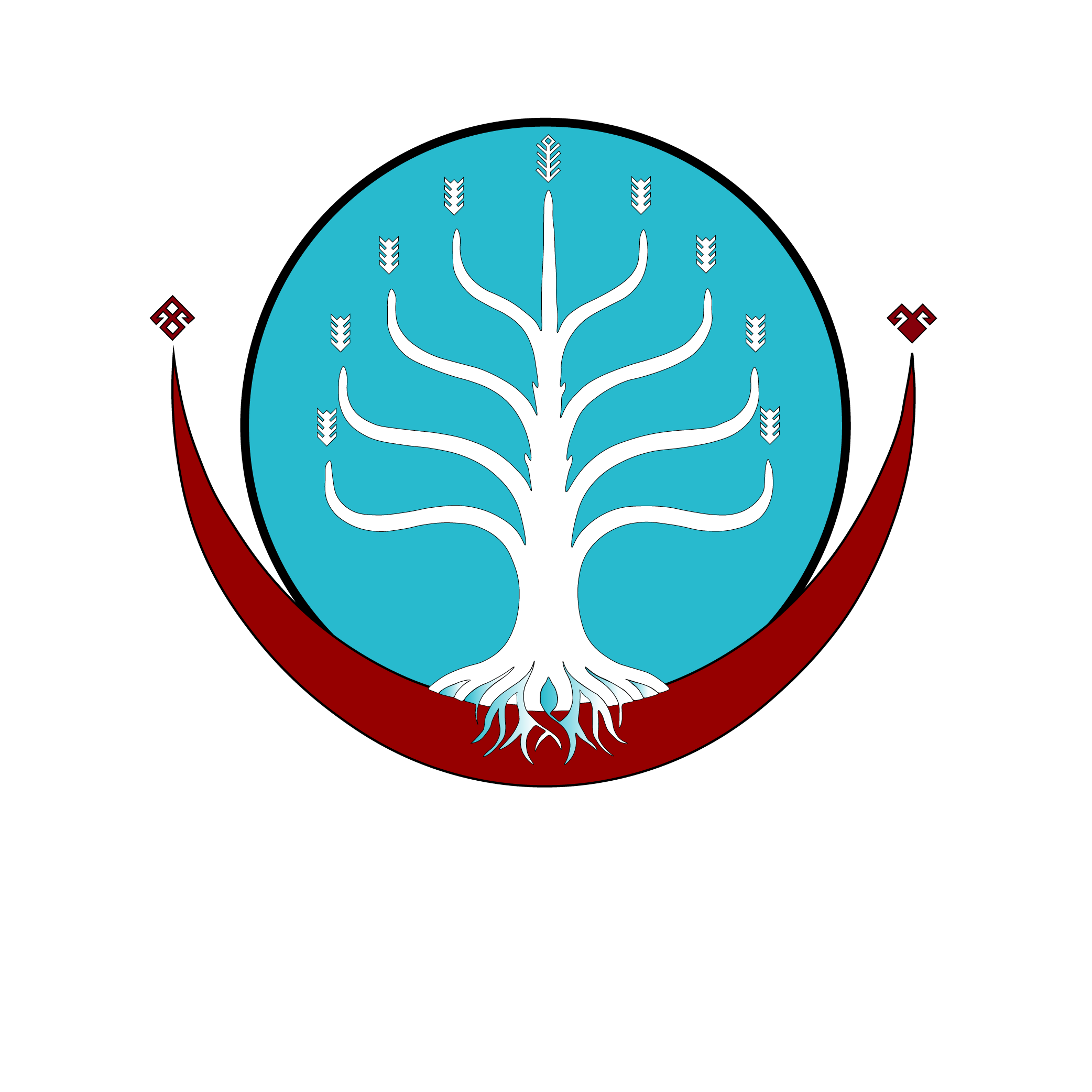 Gök Parti beyaz yazılı logo